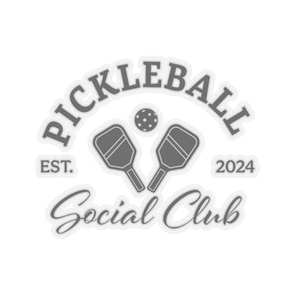 Pickleball Social Club Kiss-Cut Stickers