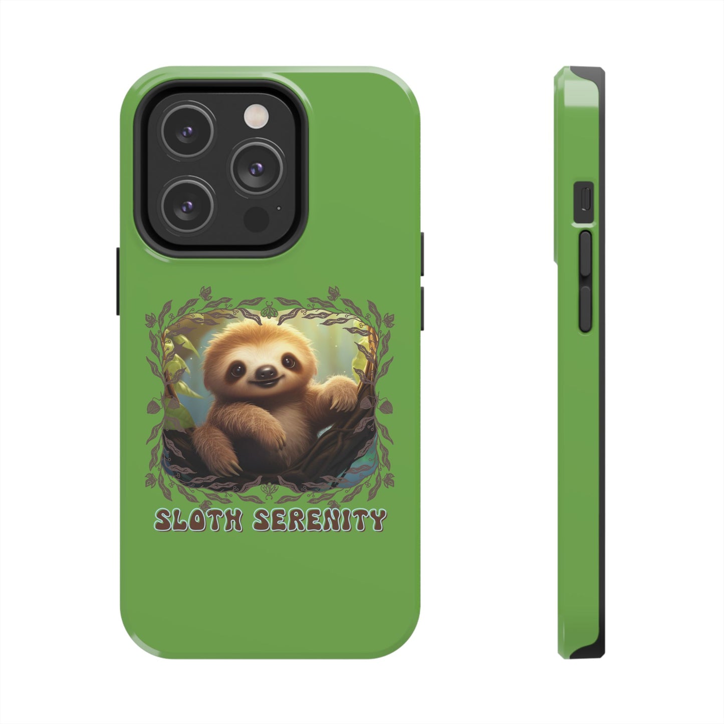 Sloth Serenity - Tough Case for iPhone 14, 15, 16