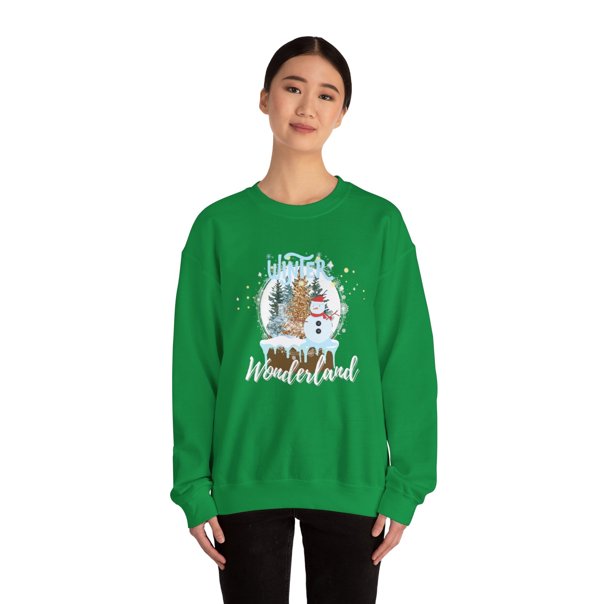 Winter Wonderland - Unisex Heavy Blend™ Crewneck Sweatshirt