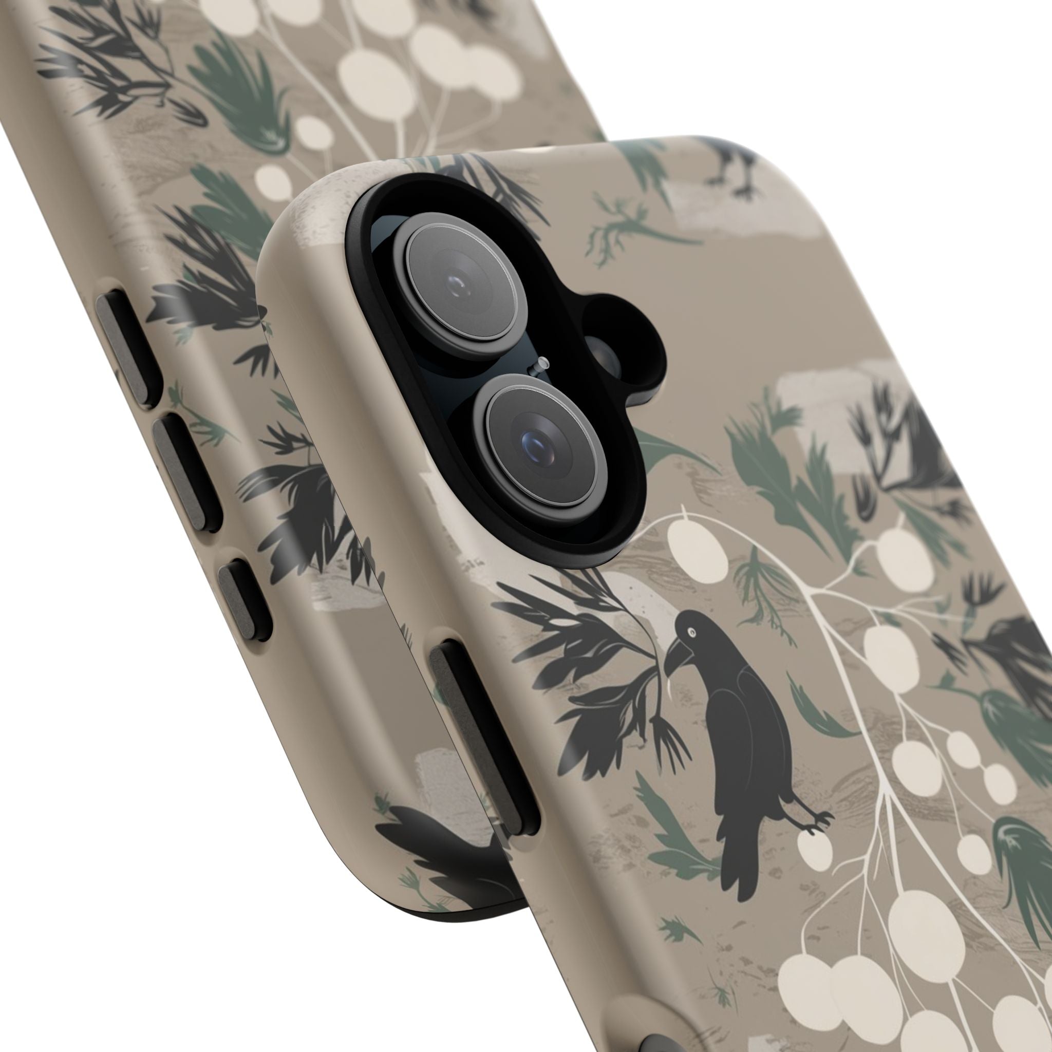 Crows and Berries - Tough Case for iPhone 14, 15, 16