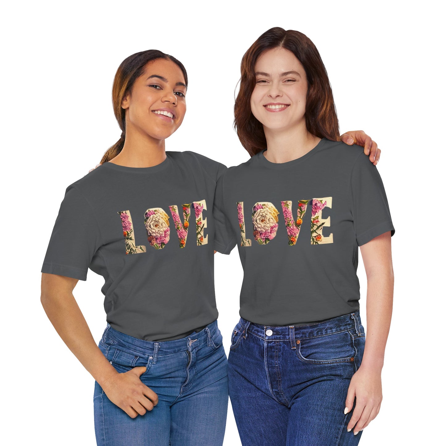 LOVE - Unisex Jersey Short Sleeve Tee - S-3XL