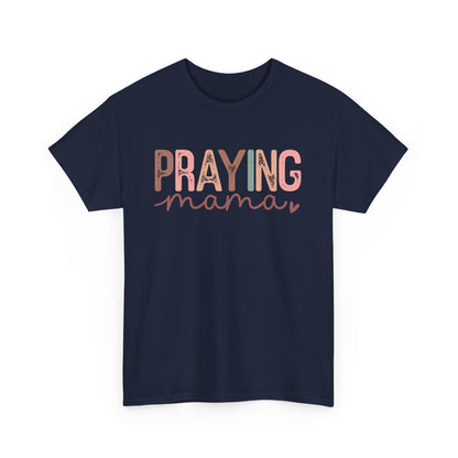 Praying Mama Colorful Unisex Heavy Cotton Tee