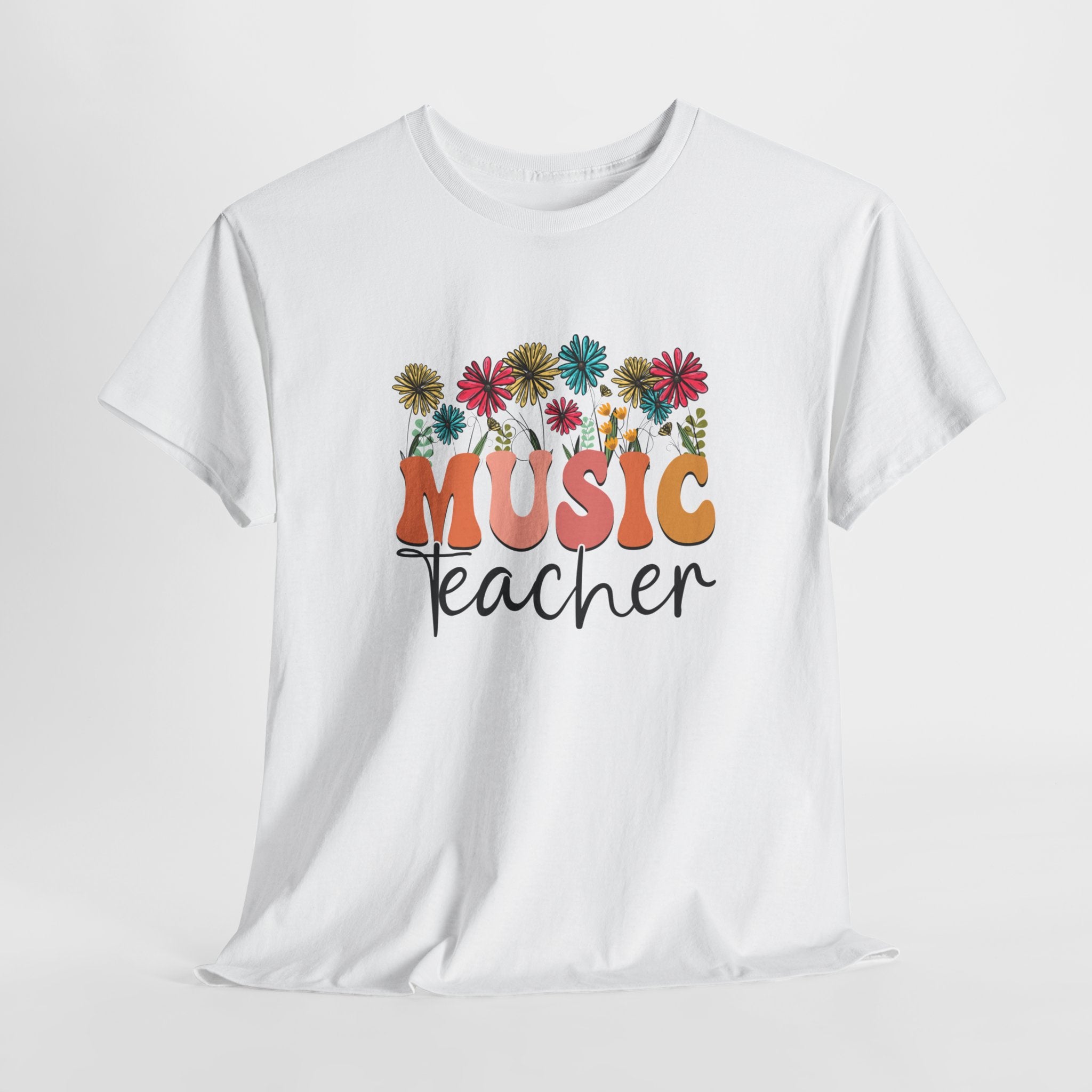 Music Teacher - Unisex Heavy Cotton Tee - Spruced Roost