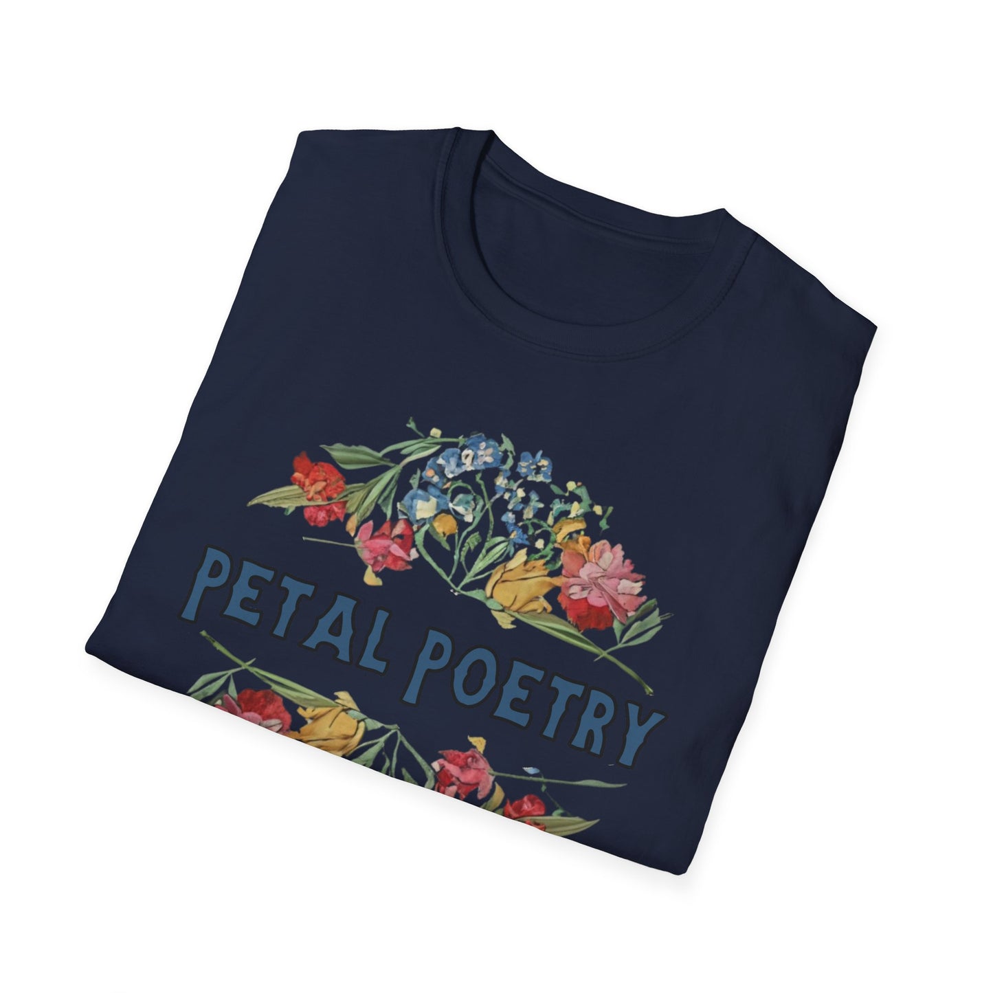 Petal Poetry Unisex Softstyle T-Shirt - S-3XL