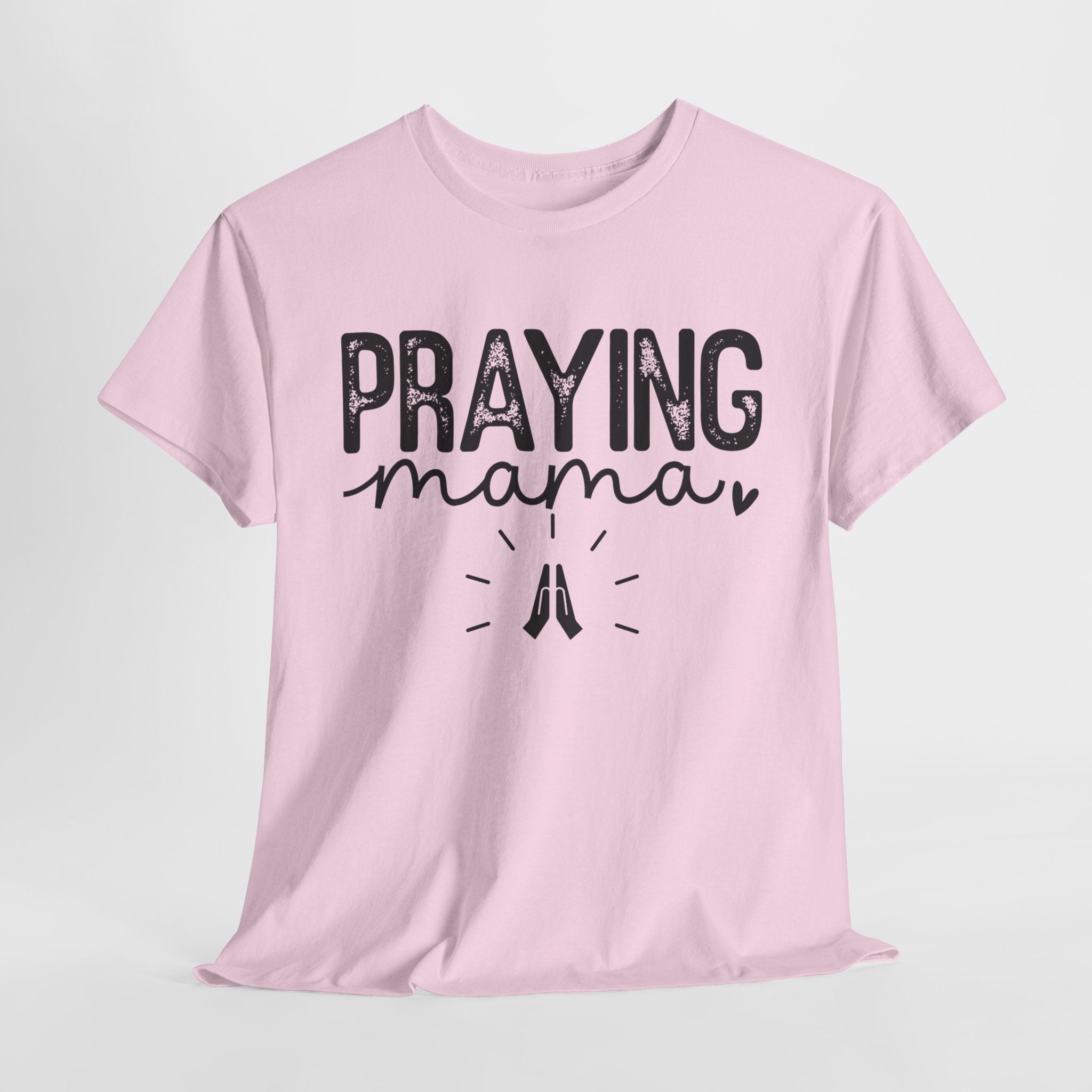 Praying Mama Black Unisex Heavy Cotton Tee - Spruced Roost