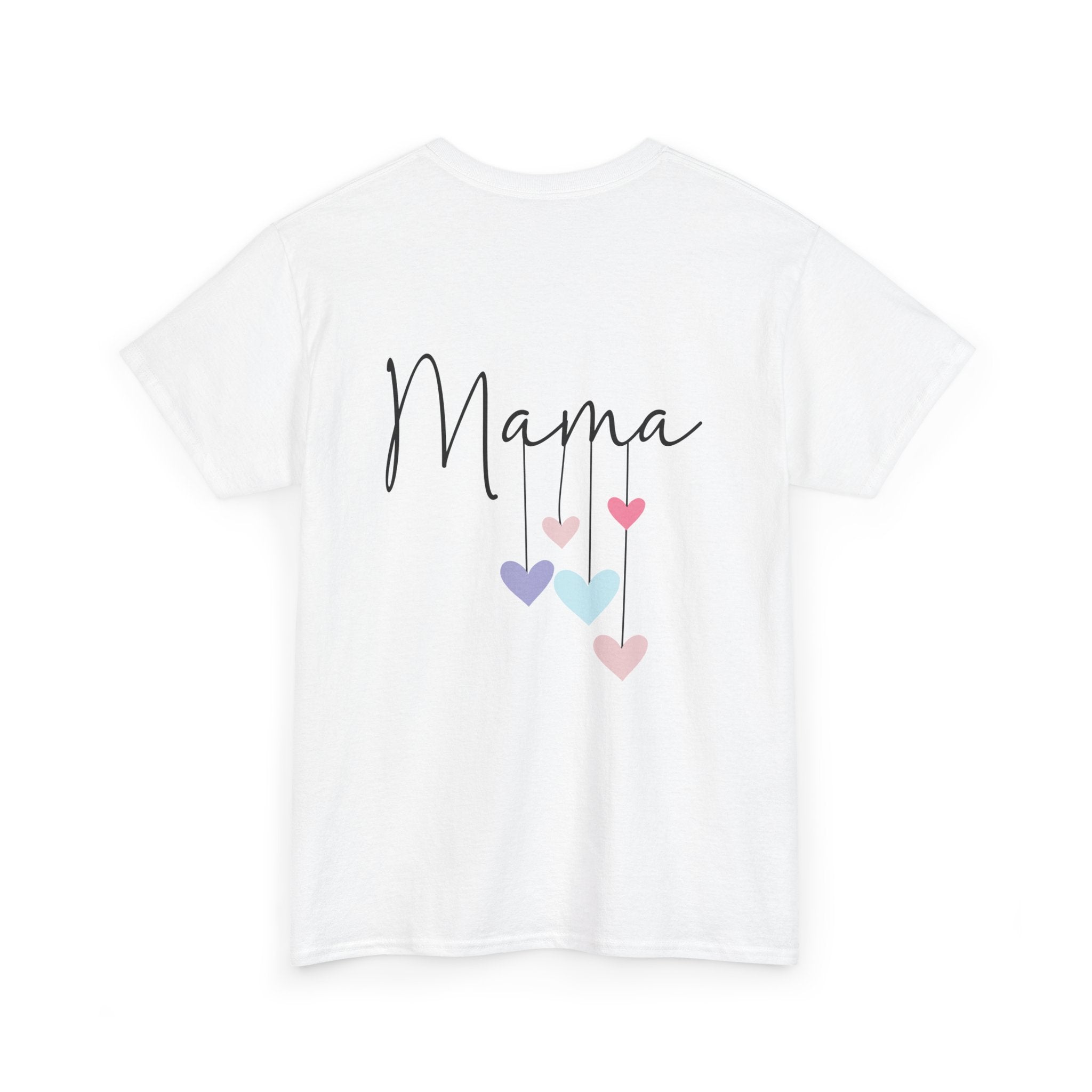 Mama Hearts on a String - Unisex Heavy Cotton Tee