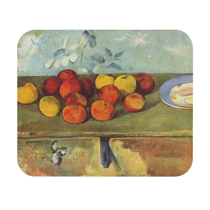 Apples & Biscuits - Paul Cezanne - Mouse Pad (Rectangle)