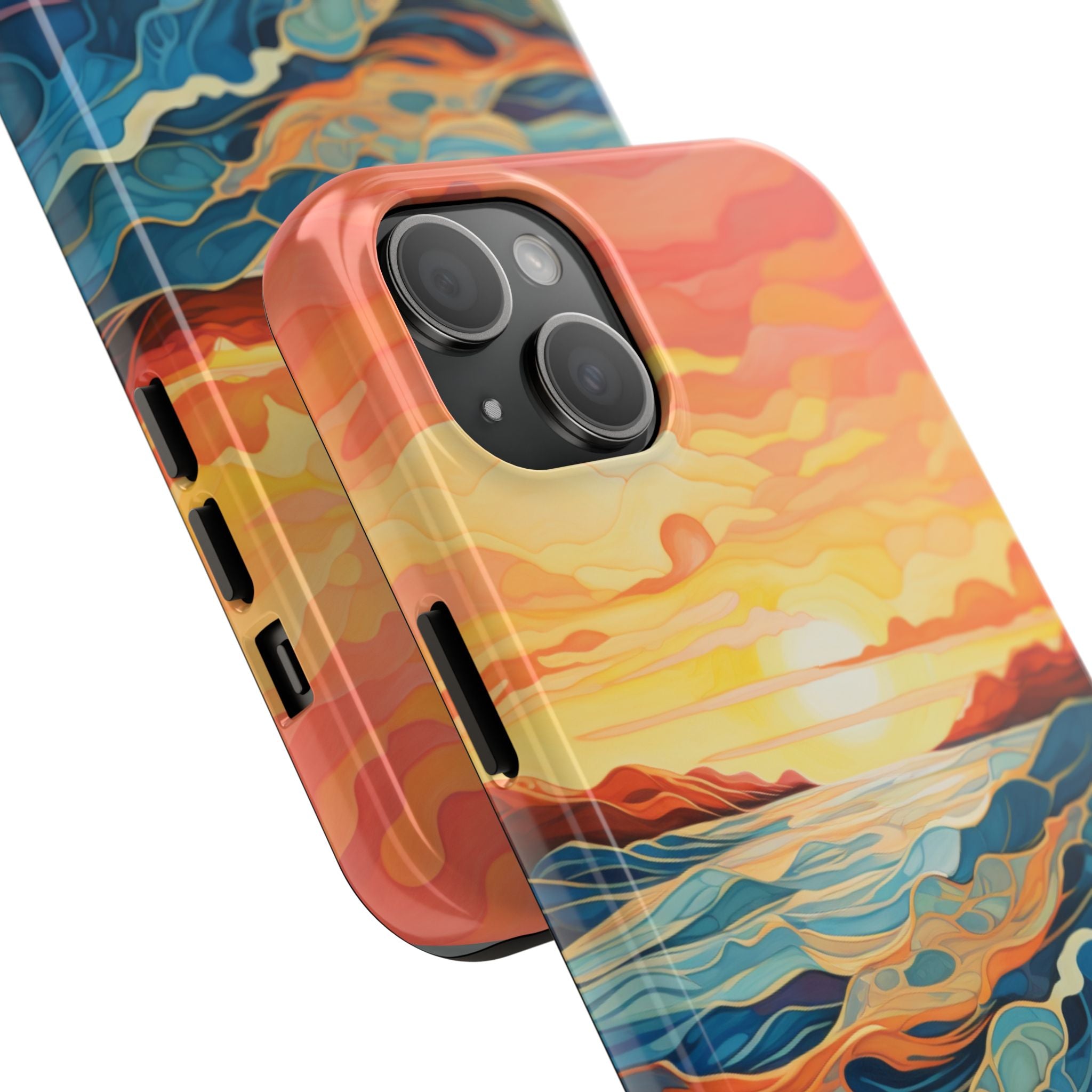 Sunset Swell - Tough Case for iPhone 14, 15, 16