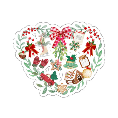 The Love of Christmas - Kiss-Cut Stickers