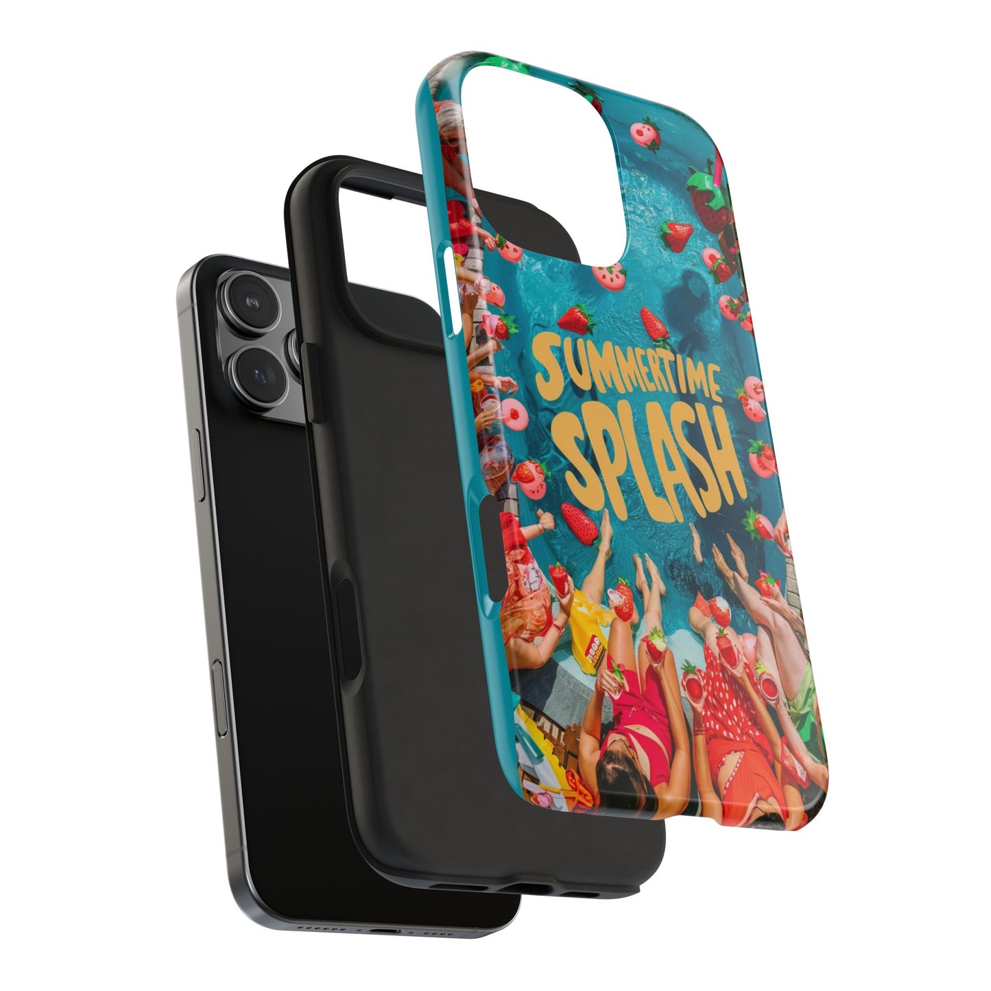 Summertime Splash - Tough Case for iPhone 14, 15, 16