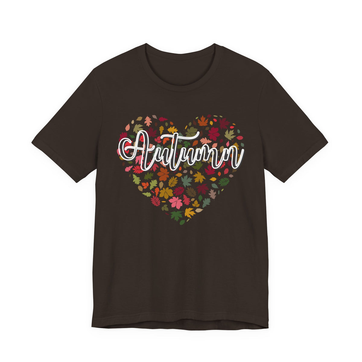 Autumn Love Heart Women's Jersey short sleeve tee