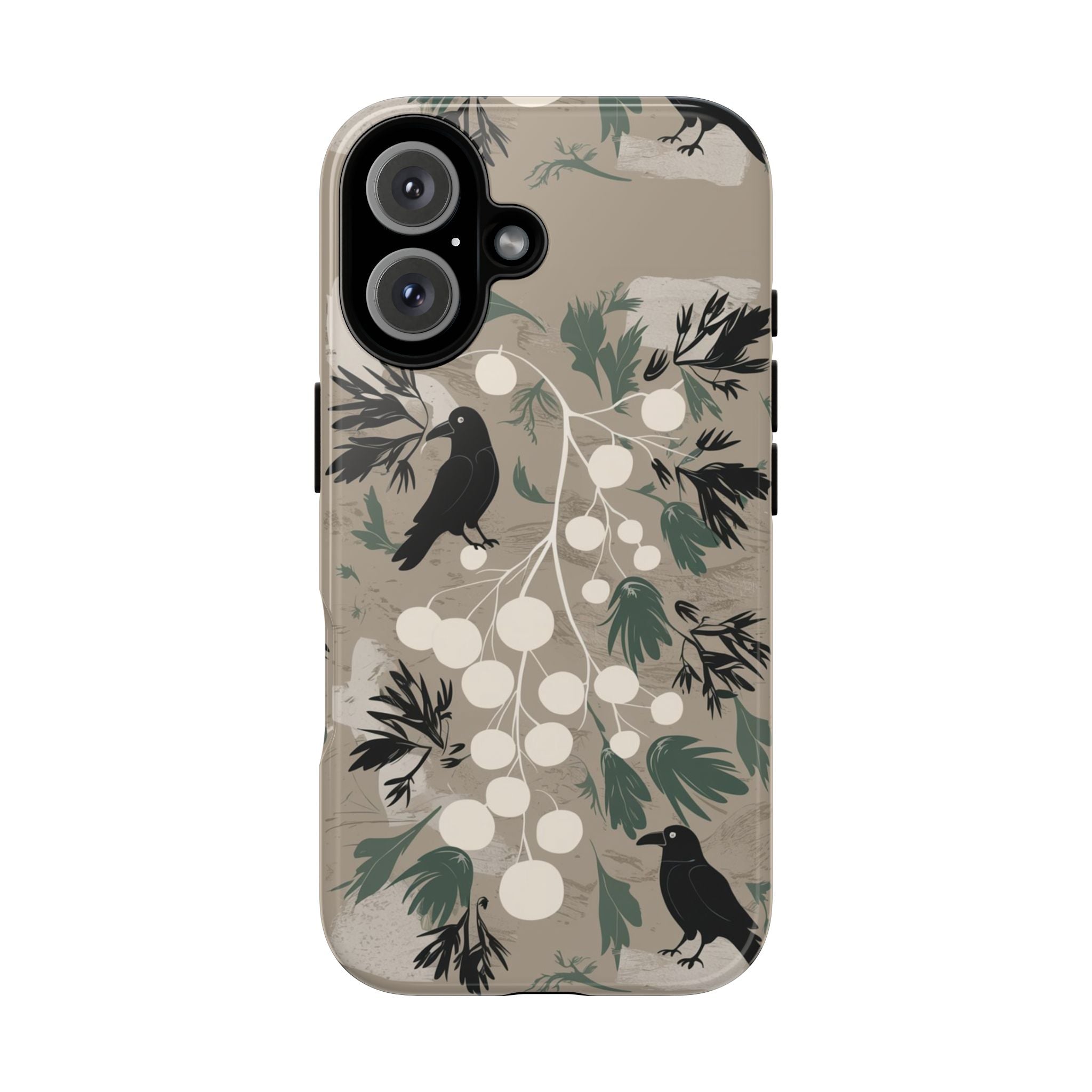 Crows and Berries - Tough Case for iPhone 14, 15, 16