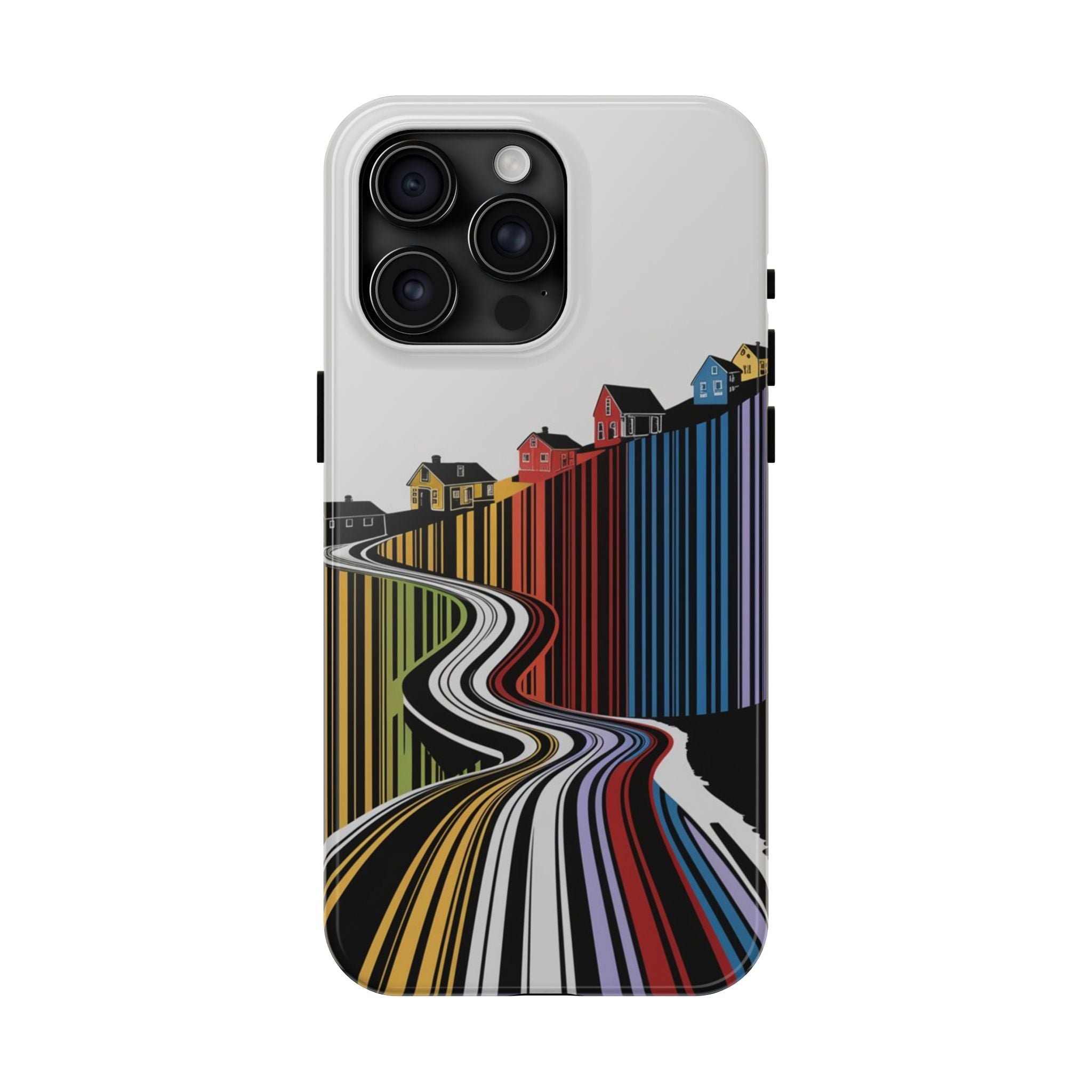 Modern Suburbs - Tough Case for iPhone 14, 15, 16 - Spruced Roost