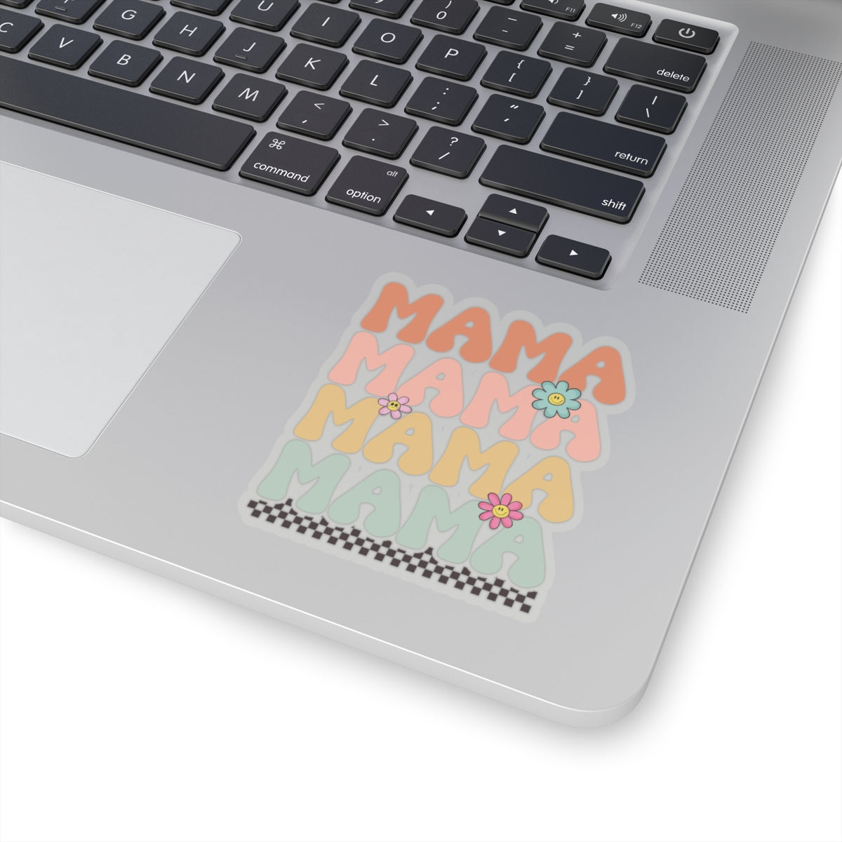 Mama Flower Kiss-Cut Stickers