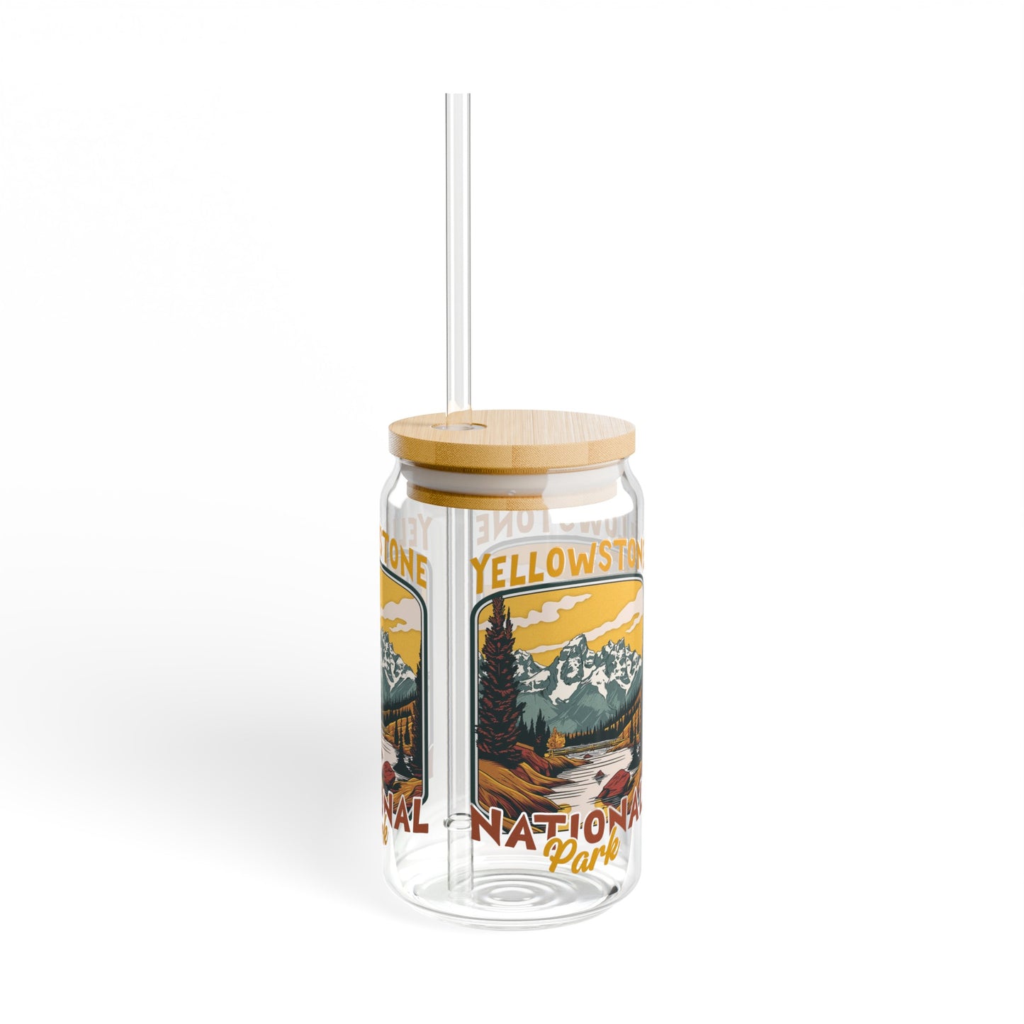 Yellowstone National Park - Sipper Glass, 16oz