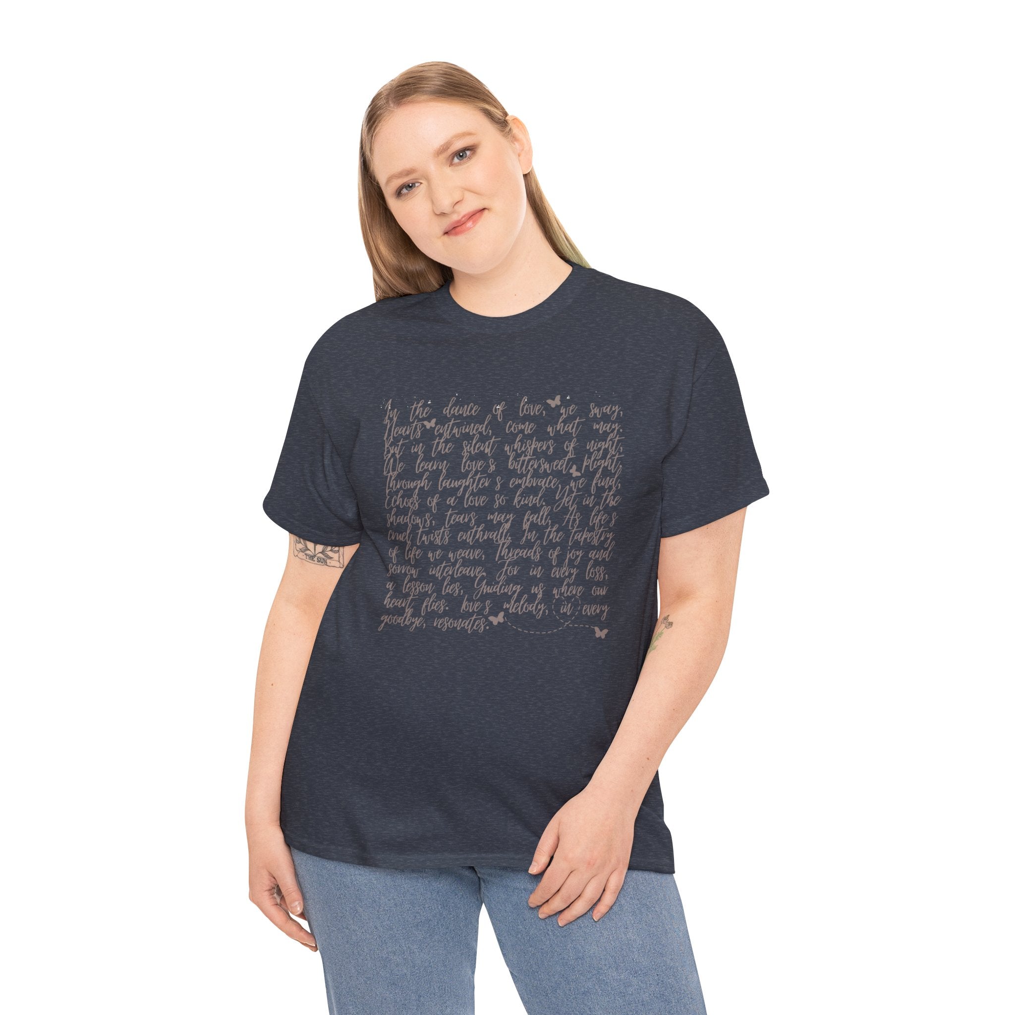 Love Story - Unisex Heavy Cotton Tee - Spruced Roost