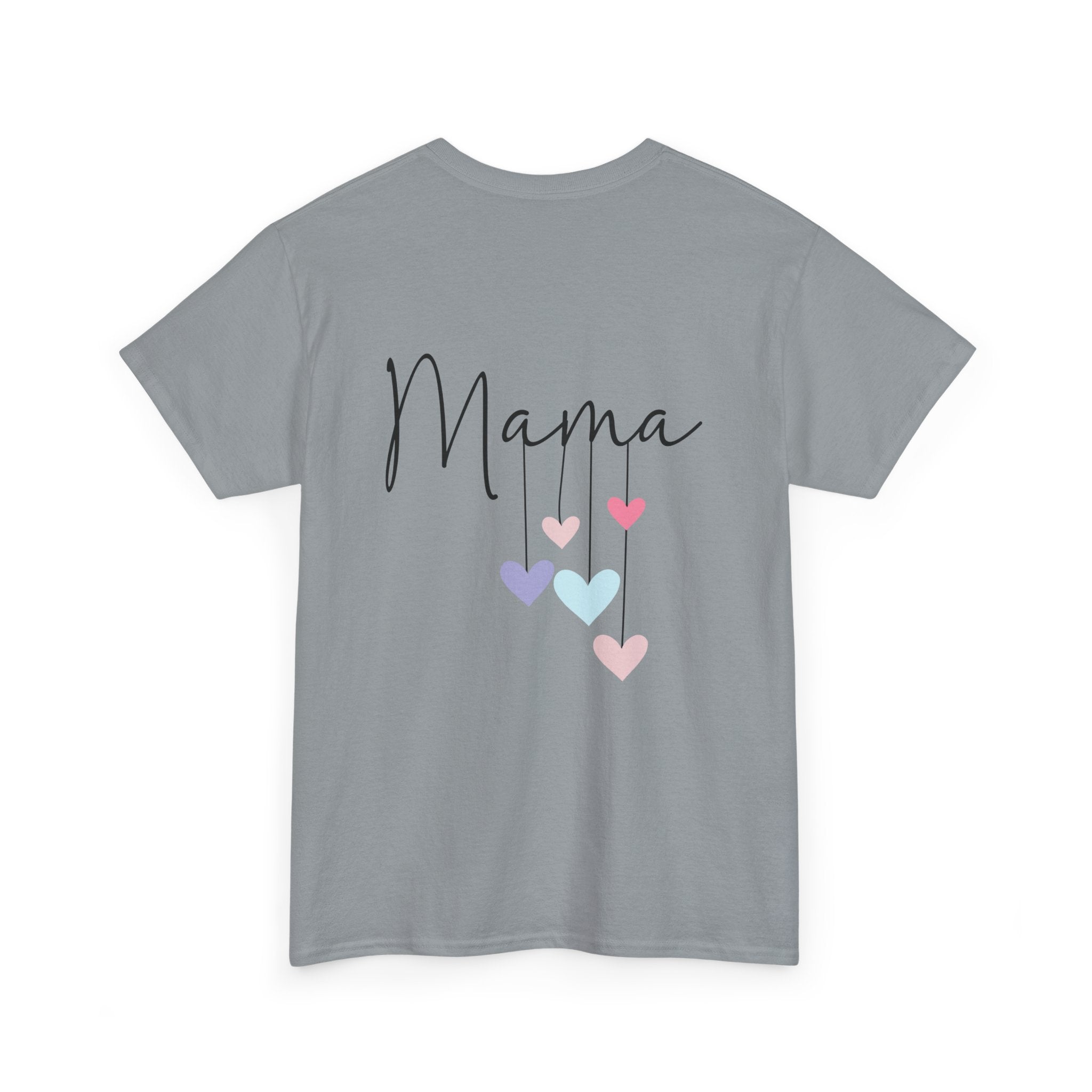 Mama Hearts on a String - Unisex Heavy Cotton Tee