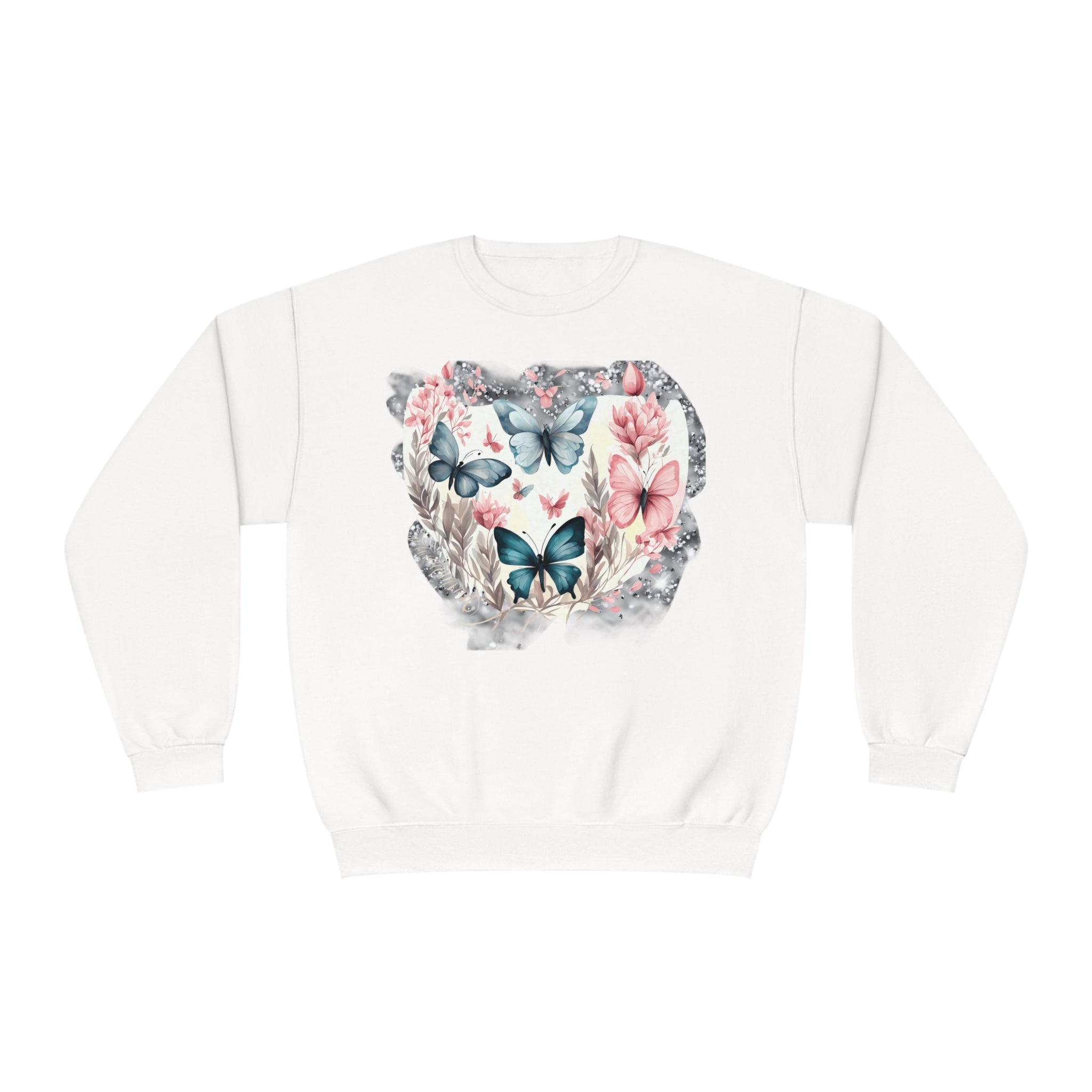 Flutterby Unisex NuBlend® Crewneck Sweatshirt - Spruced Roost