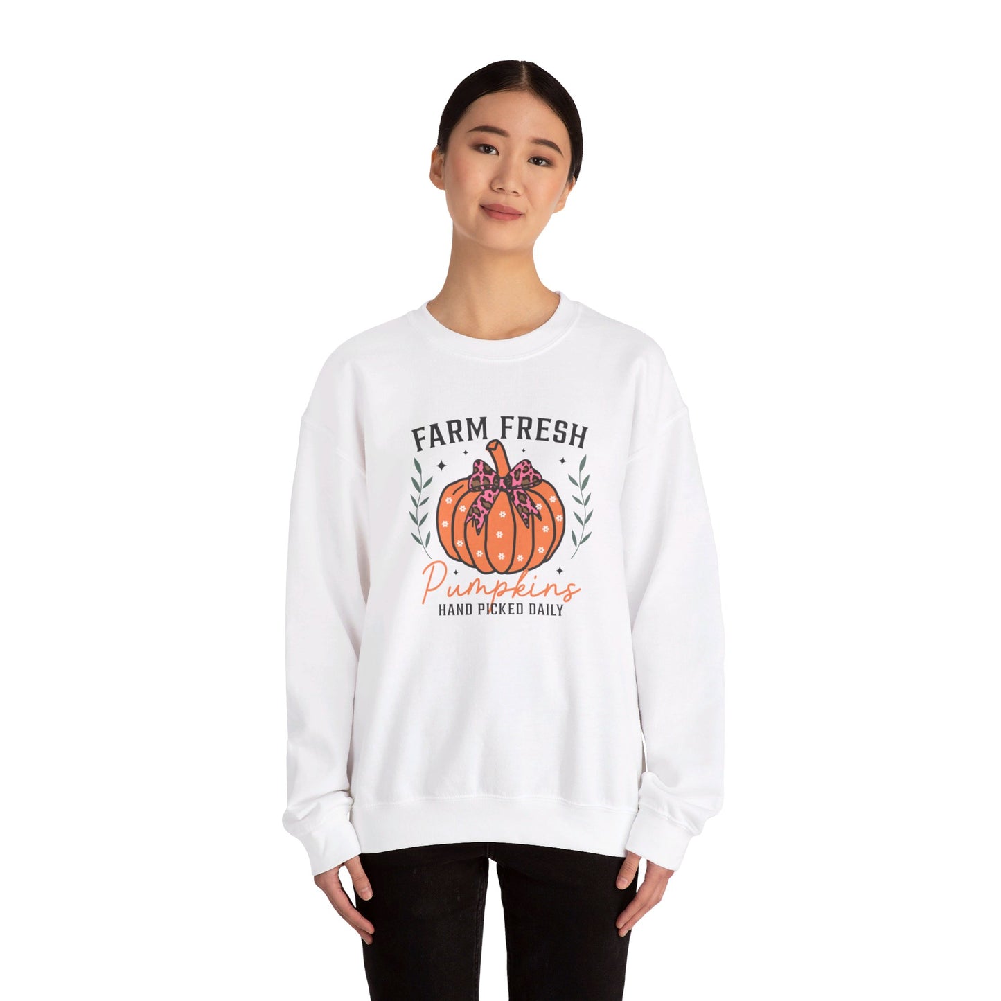 Farm Fresh Pumpkins - Unisex Heavy Blend™ Crewneck Sweatshirt