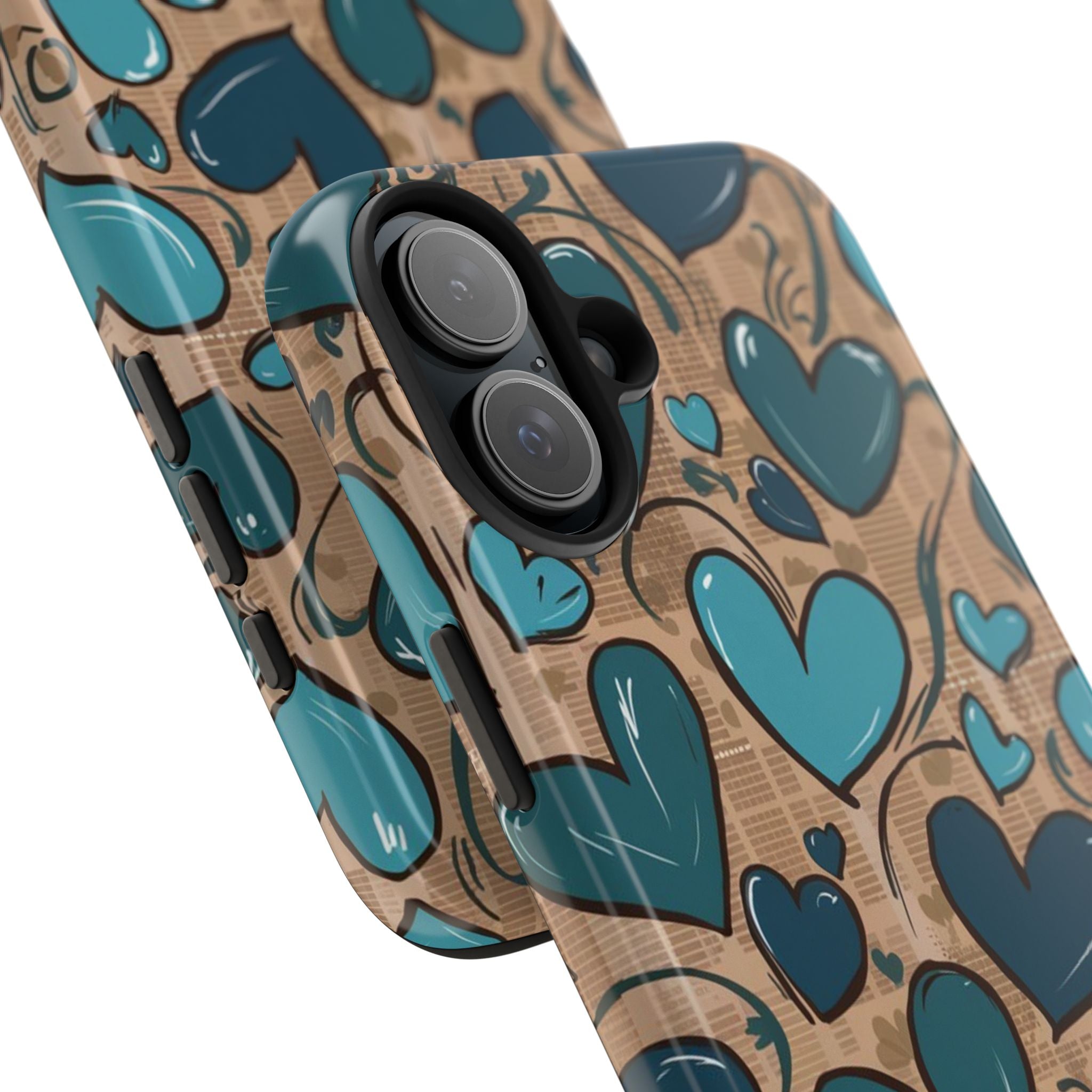 Cora Azul  - Tough Case for iPhone 14, 15, 16 - Spruced Roost