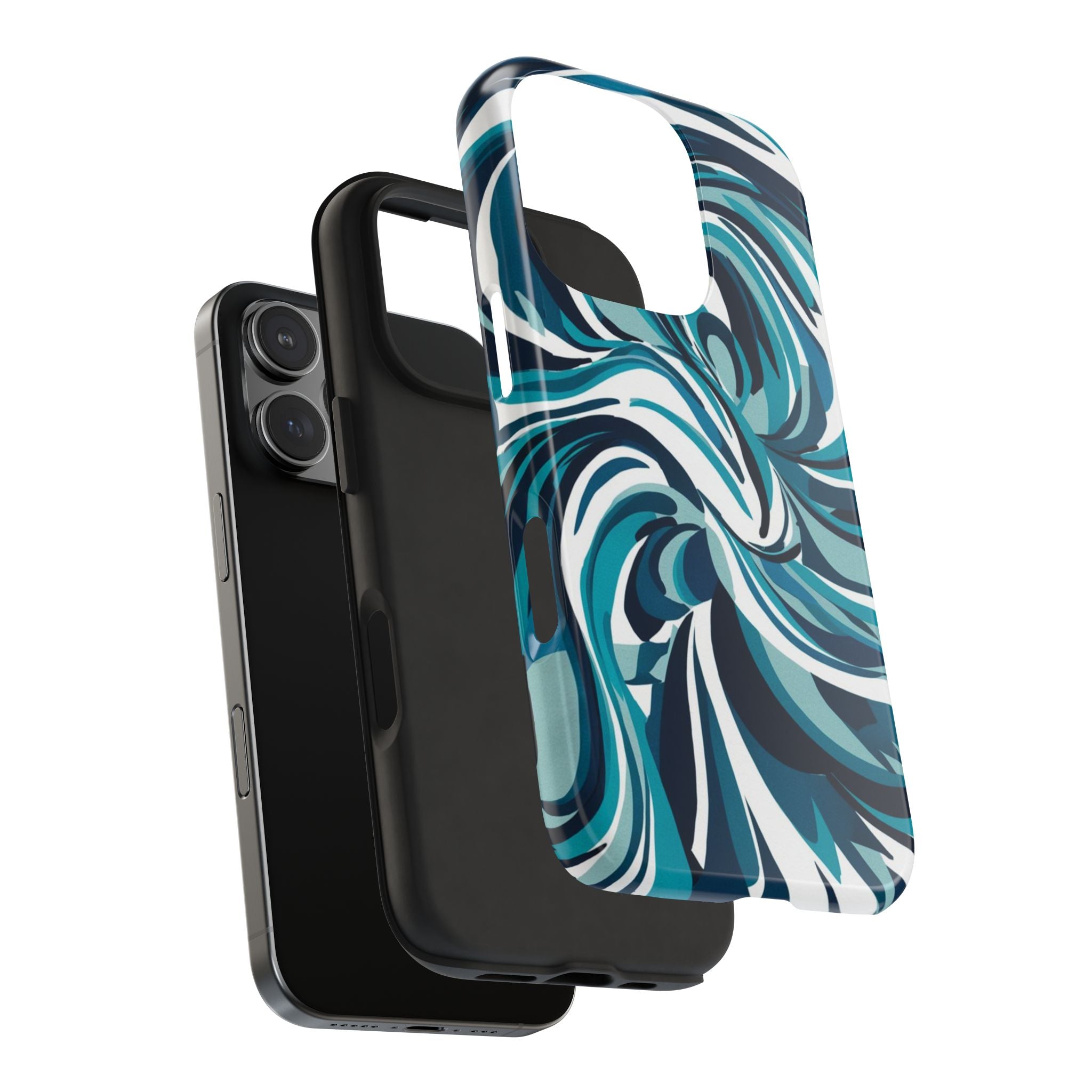 Churning Pacific Seas - Tough Case for iPhone 14, 15, 16