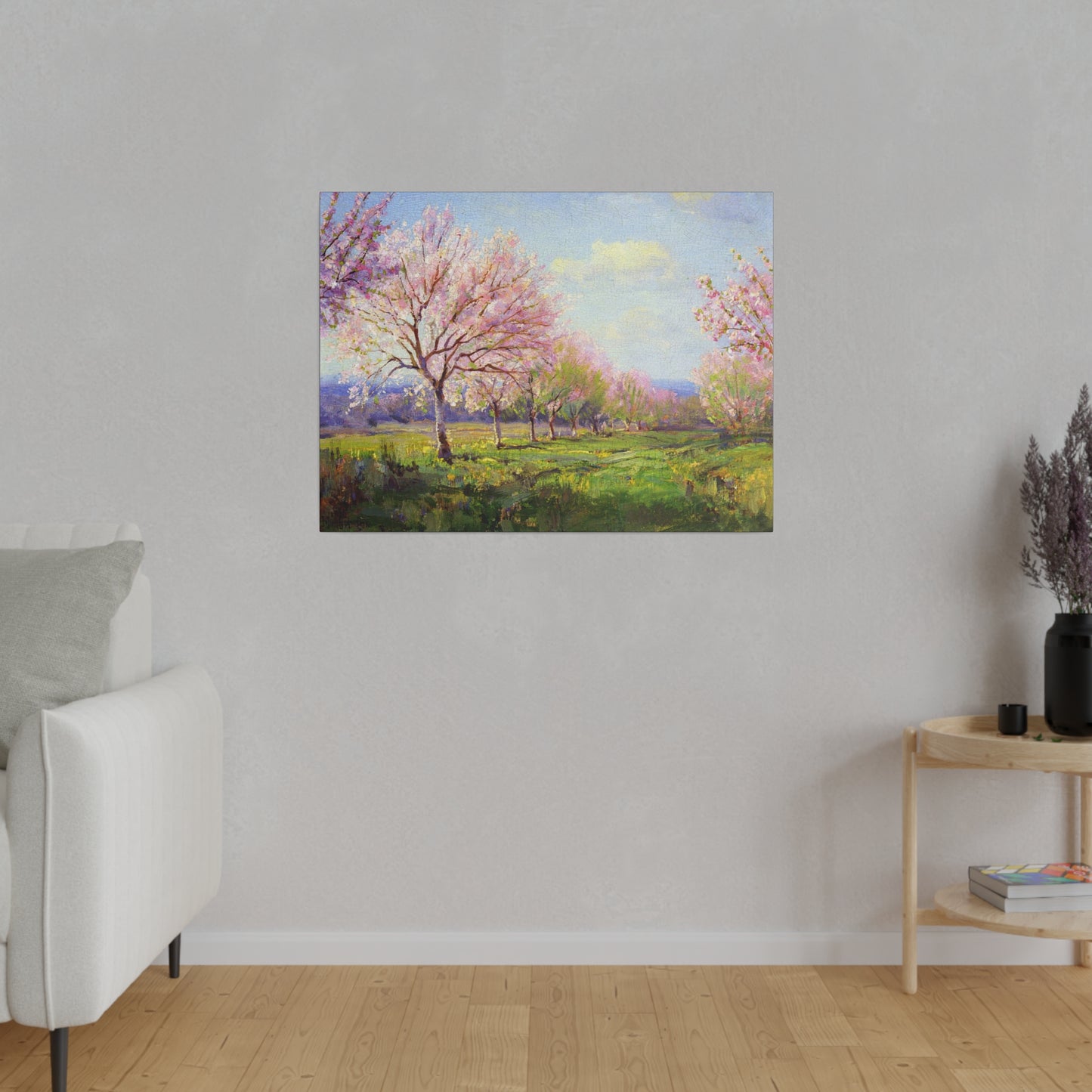 Peach Orchard on Mavericks Farm - Julian Onderdonk - Matte Canvas, Stretched, 0.75"