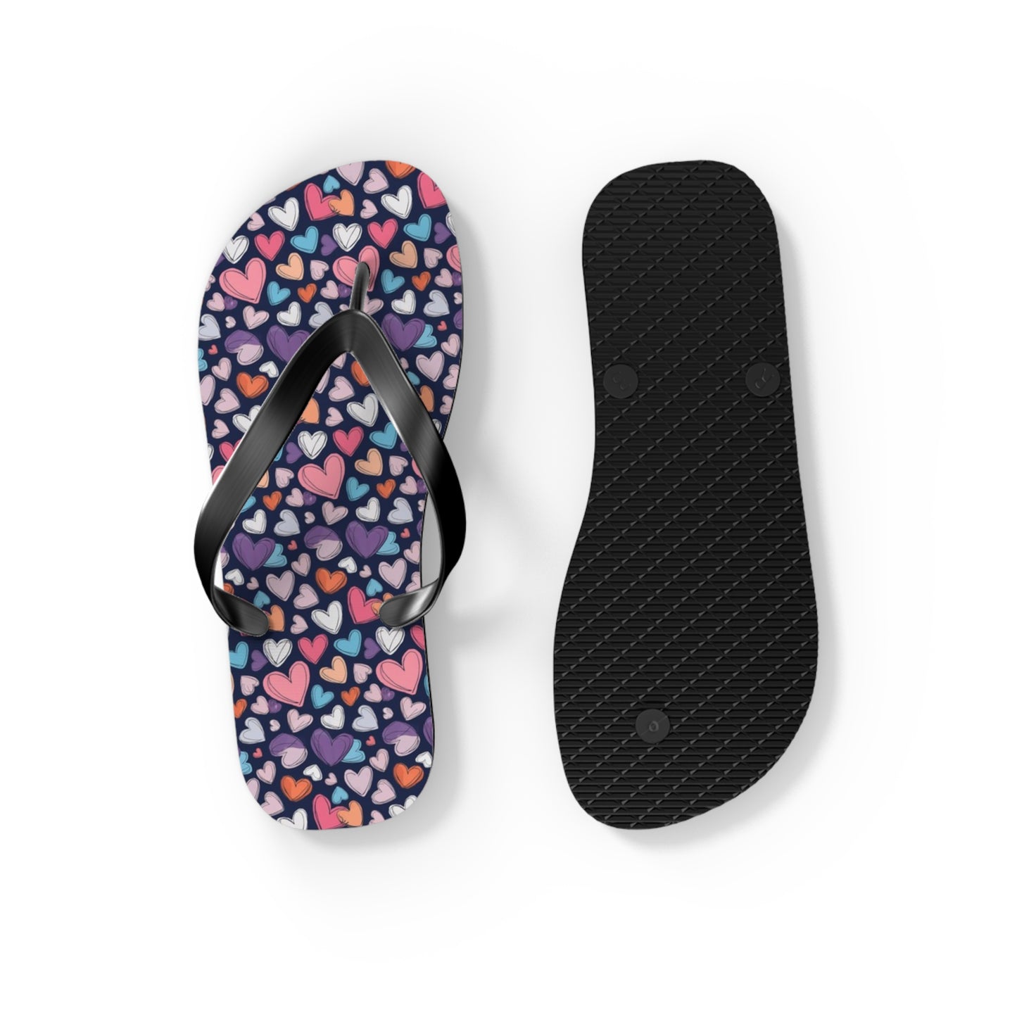 Up-Hearted Flip Flops