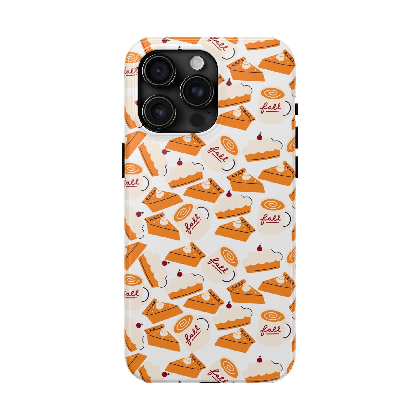 Ode to Pumpkin Pie - Tough Case for iPhone 14, 15, 16