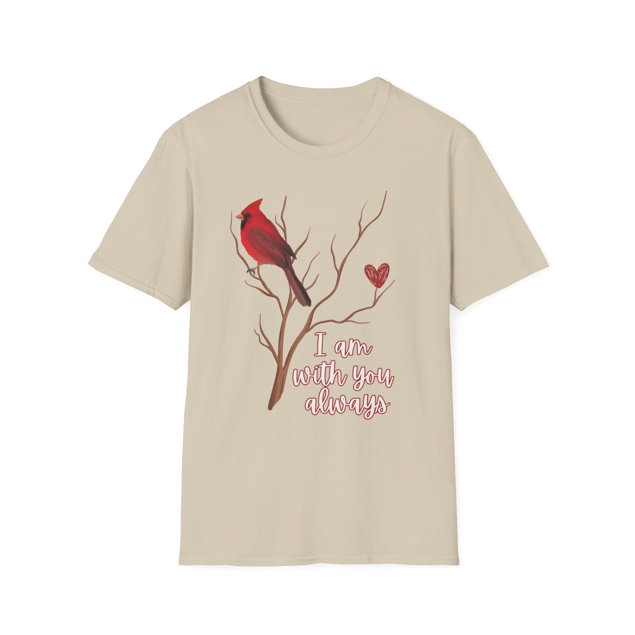 I am with you Always - Unisex Softstyle T-Shirt - Spruced Roost