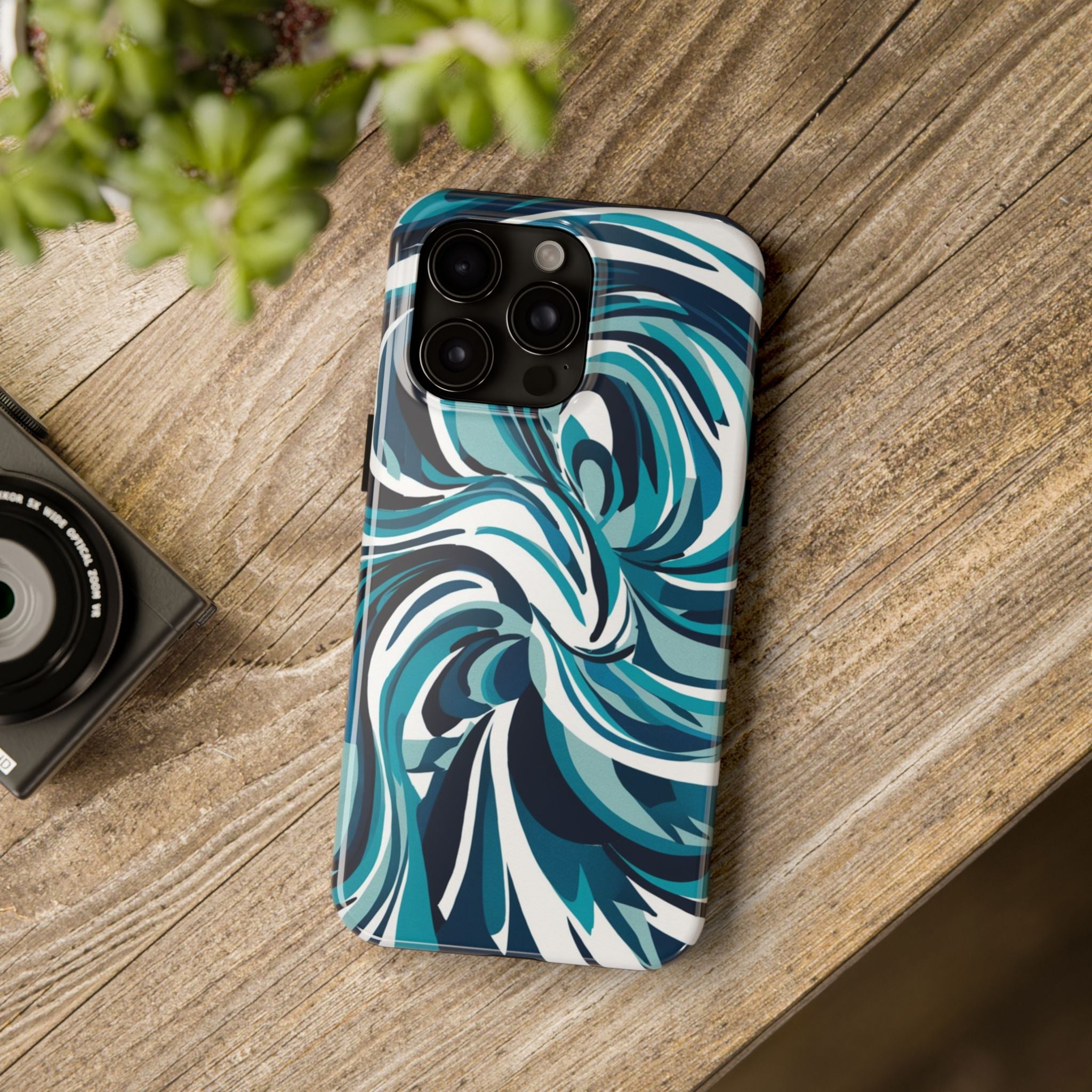 Churning Pacific Seas - Tough Case for iPhone 14, 15, 16 - Spruced Roost