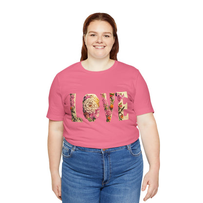 LOVE - Unisex Jersey Short Sleeve Tee - S-3XL