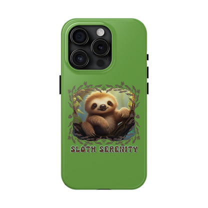 Sloth Serenity - Tough Case for iPhone 14, 15, 16