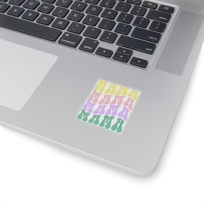 Mama Spring colors Kiss-Cut Stickers