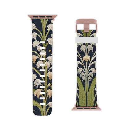 Lily of the Valley Watch Band for Apple Watch