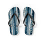 Forget me Not Striped Flip Flops