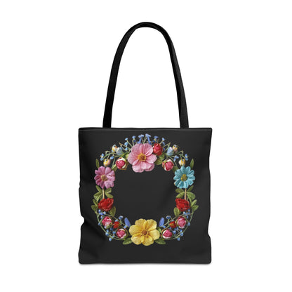 Circle Garden Tote Bag (AOP)