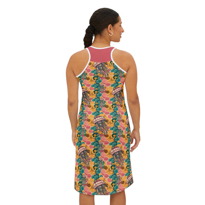 Jelly Fishes Women's Racerback Dress (AOP)