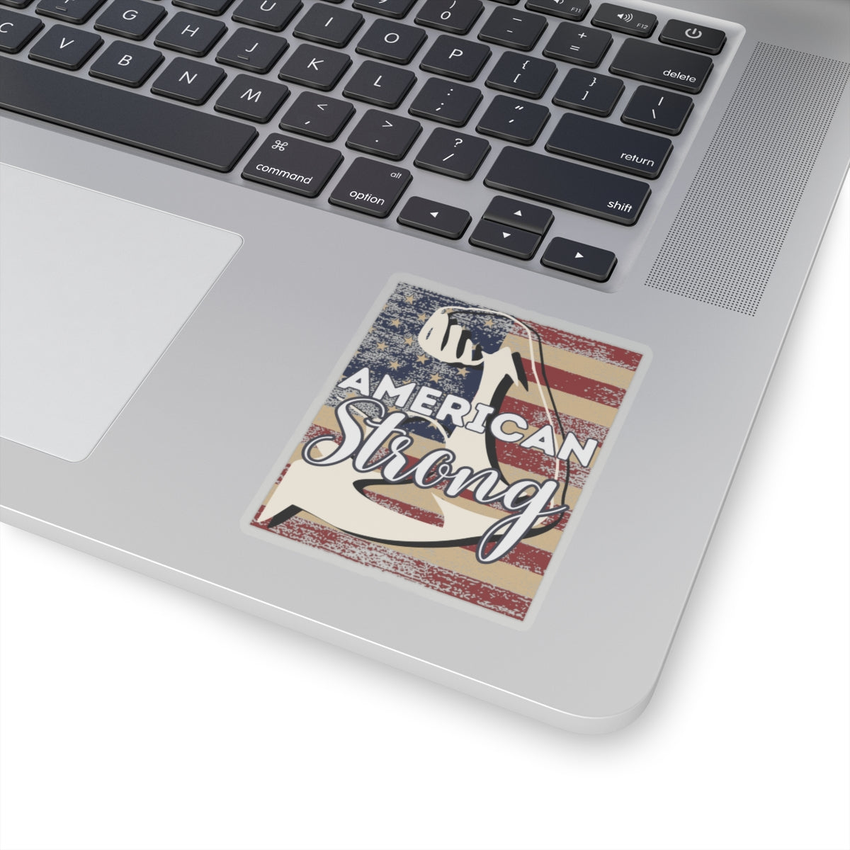 AMERICAN Strong - Strong Arm USA Kiss-Cut Stickers