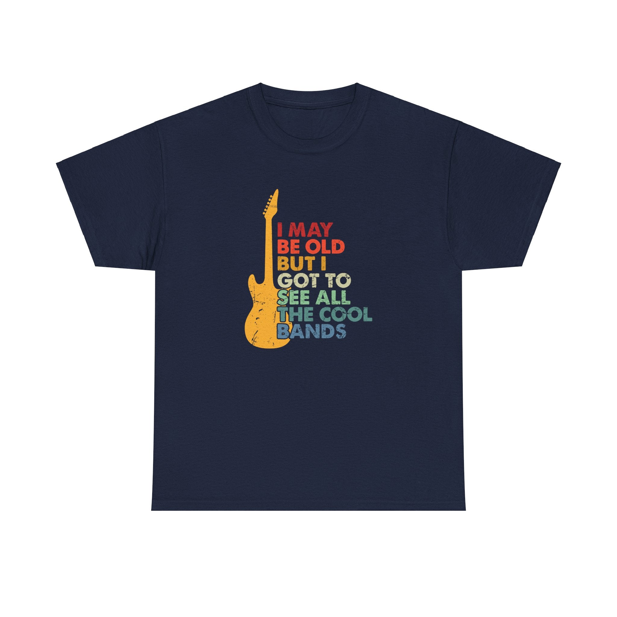 The cool bands  - Unisex Heavy Cotton Tee - Spruced Roost