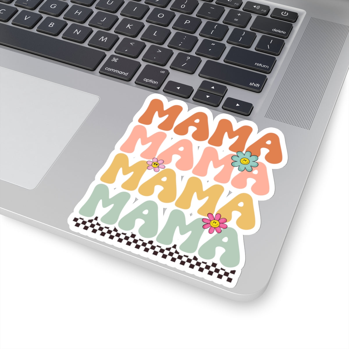 Mama Flower Kiss-Cut Stickers