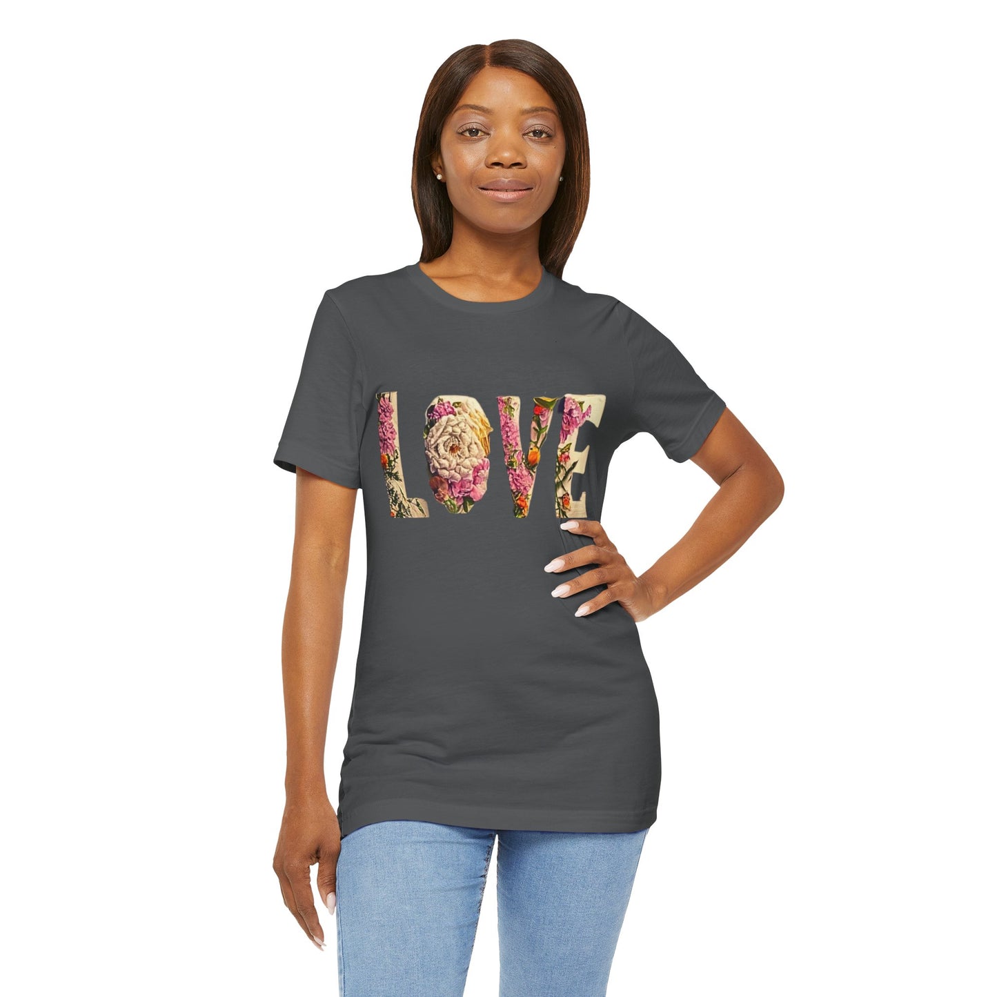 LOVE - Unisex Jersey Short Sleeve Tee - S-3XL