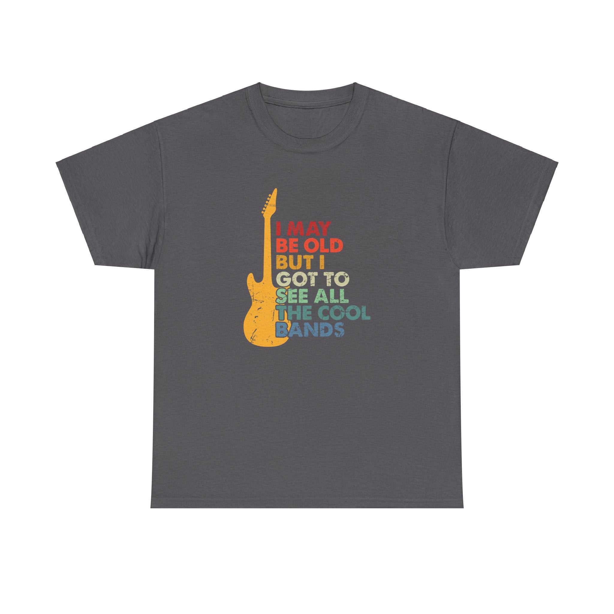 The cool bands  - Unisex Heavy Cotton Tee - Spruced Roost