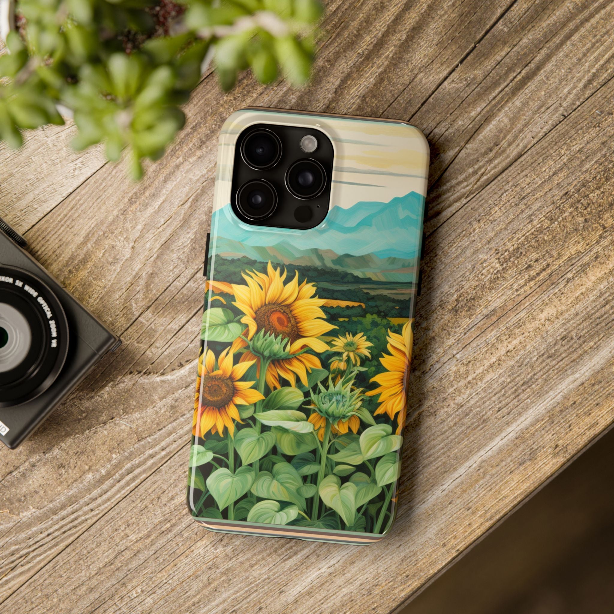 Sunflower Sun - Tough Case for iPhone 14, 15, 16