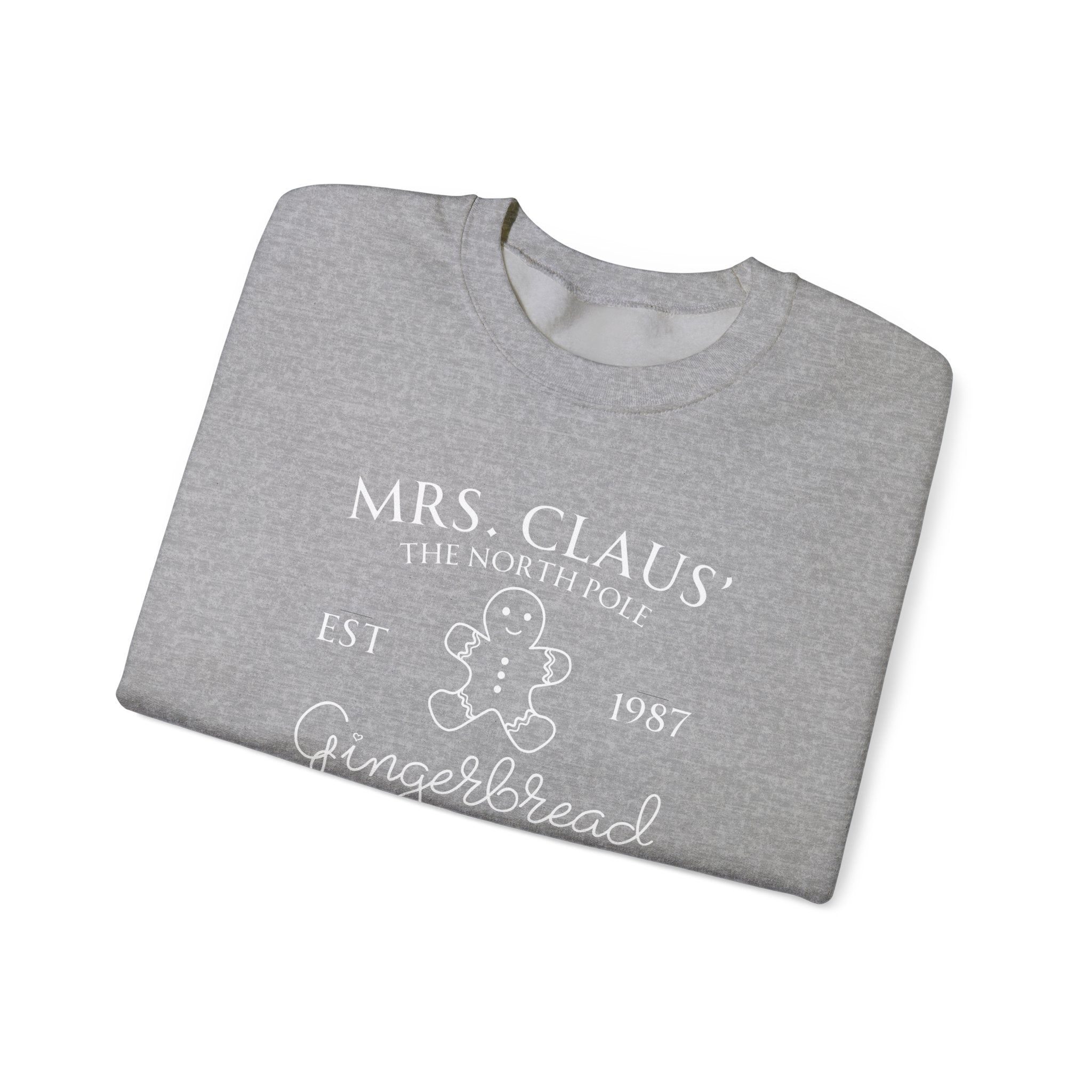 Mrs. Claus' Gingerbread Bakery - Unisex Heavy Blend™ Crewneck Sweatshirt