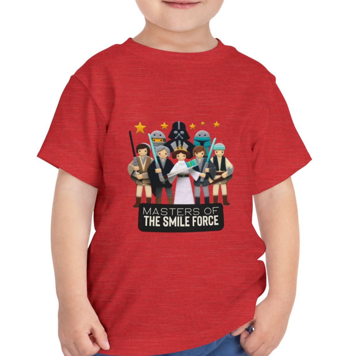 Star Warz Master of the Force - Bella & Canva T-shirt - 2T, 3T, 4T, 5T