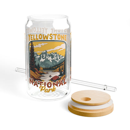 Yellowstone National Park - Sipper Glass, 16oz