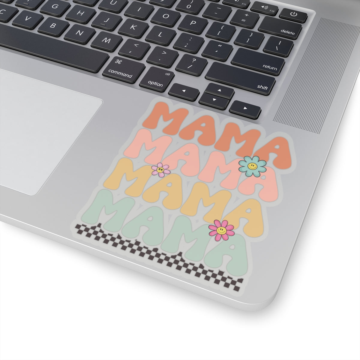 Mama Flower Kiss-Cut Stickers