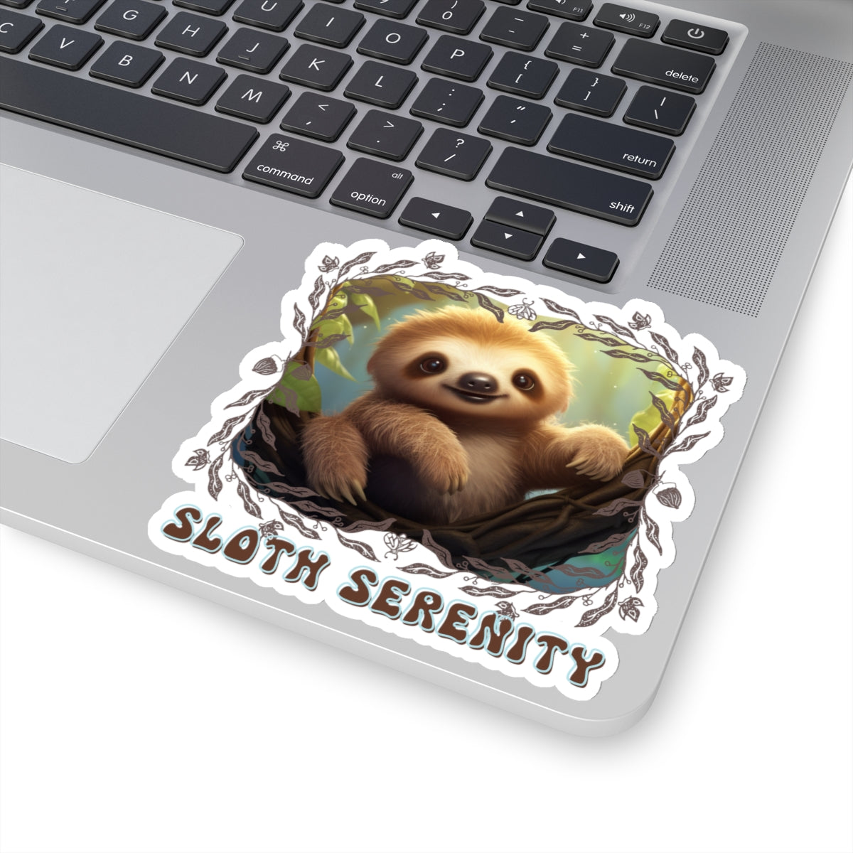 Sloth Serenity Kiss-Cut Stickers