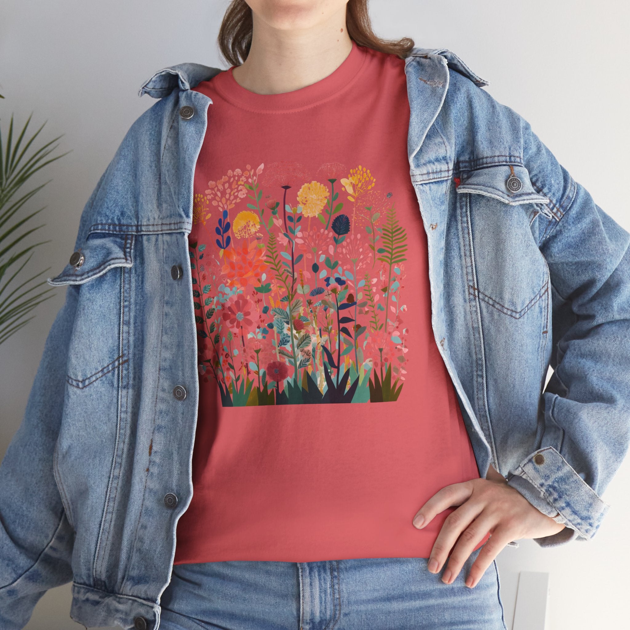 Bloomin' Wildflowers Heavy Cotton Tee -  Spring Celebrations