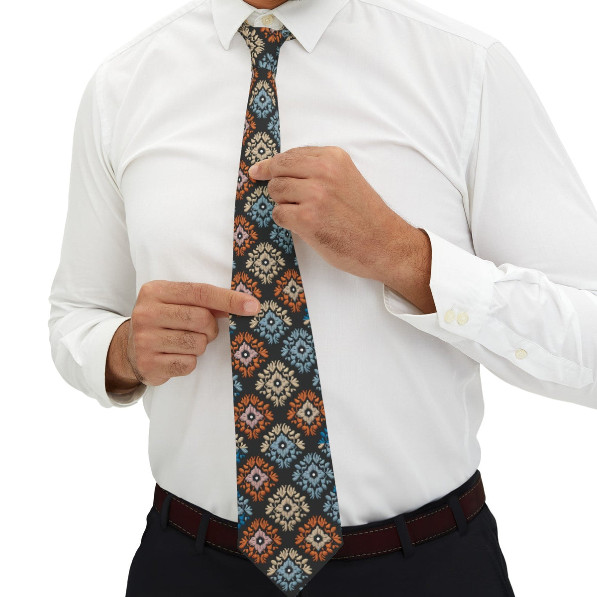 Heritage Mosaic Printed Necktie